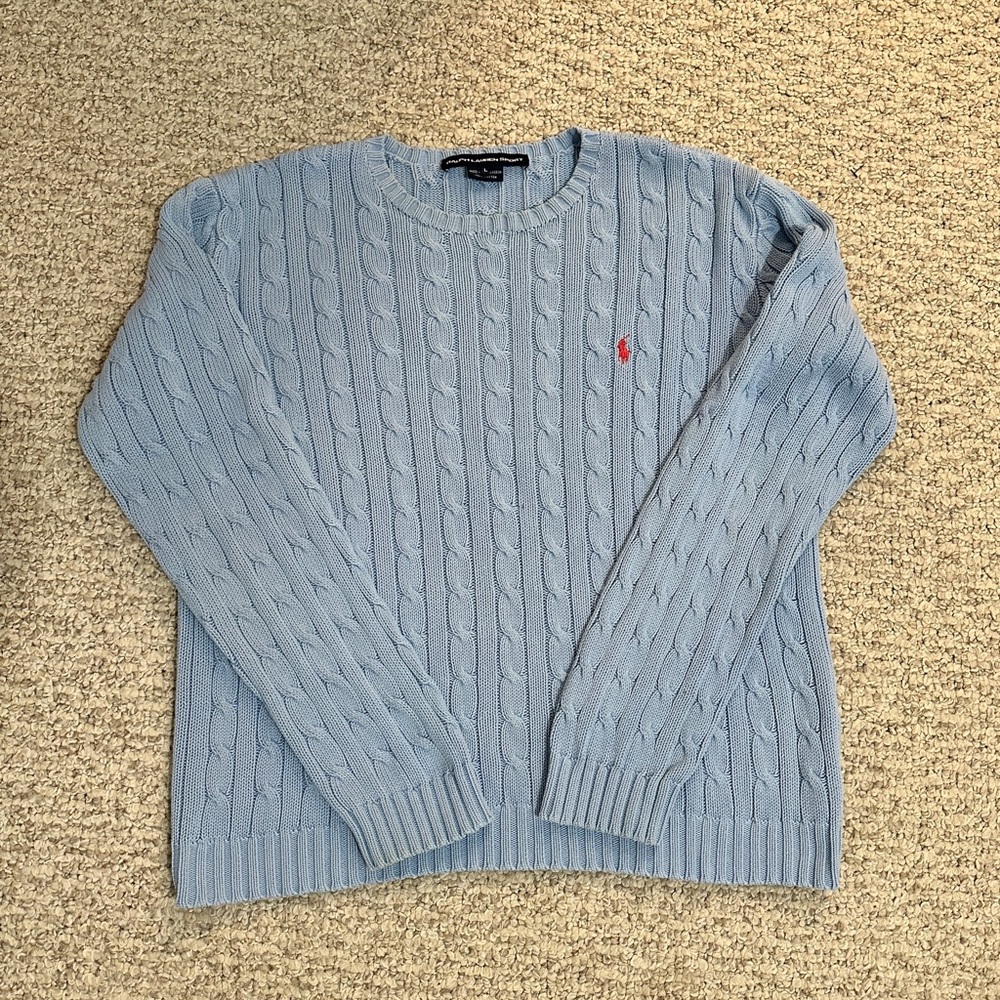 Woman’s Rare Ralph Lauren Sport Women’s Cable Knit Sweater
